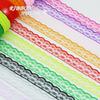 (10 Yards/roll) 2.25cm White Lace Fabric Webbing Decoration Lovely Gift Packing Cotton Material