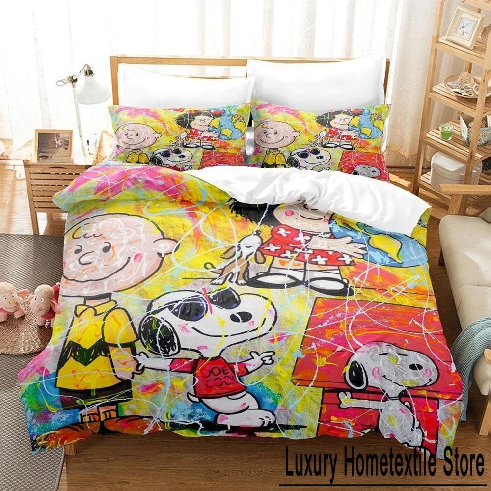 3D Druck Anime Mafalda Bettwäsche Set Einzelbett Twin Full Queen King Size Bettset Erwachsener Kind Schlafzimmer Bettbezug Sets Heimtextilien