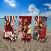 Singer Pink P-Pantheress ALBUM Anime Beach Swimming Towel Soft Absorbent Washcloth Children's Gifts for Kids Travel Camping Gym