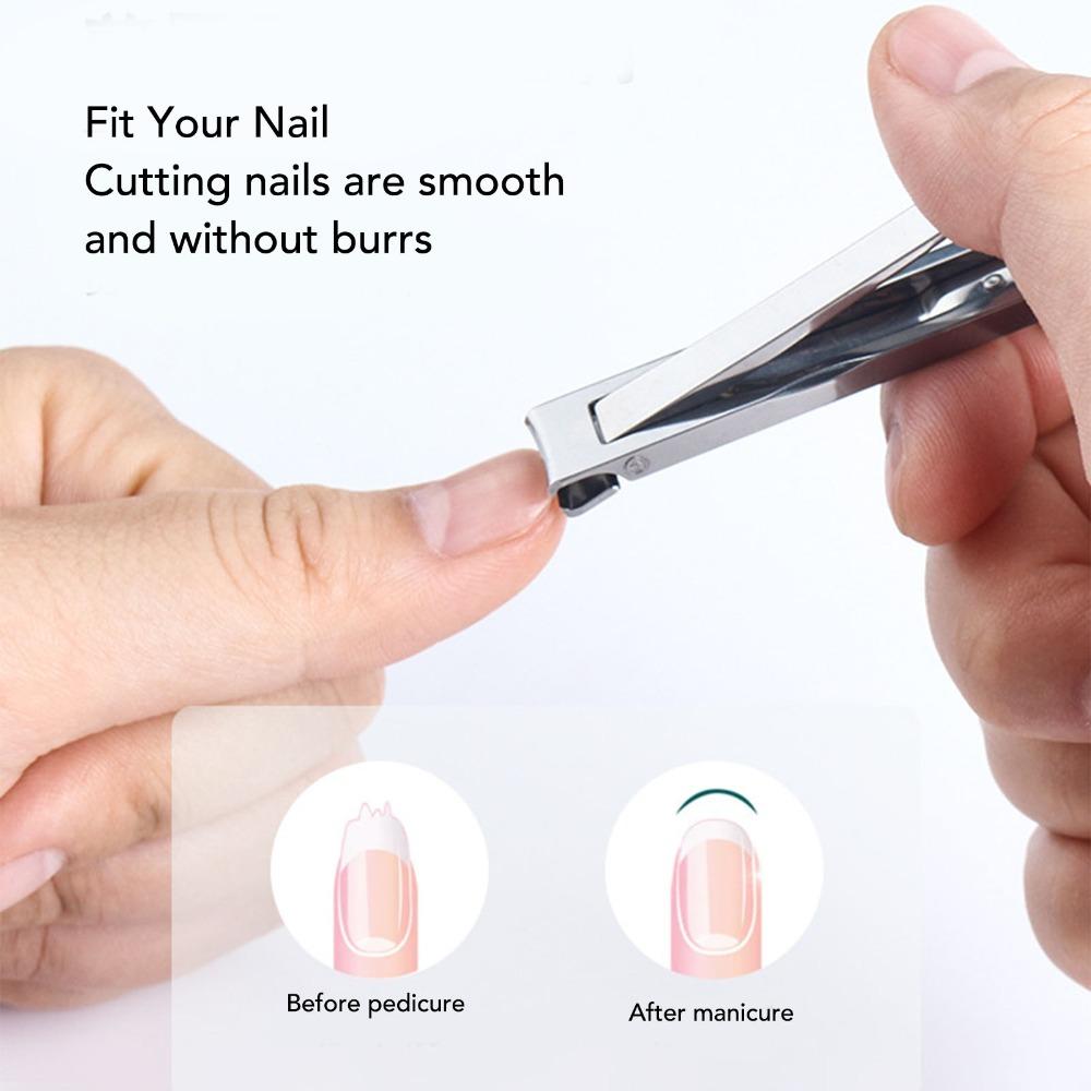 Wide Jaw Cutter Portable Nail Clipper Curved Trimmer Wide Jaw Nail Cutter Home Daily Nail Grooming