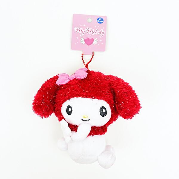 Sanrio My Melody Red Angel Series Ball Chain Mascot Keychain