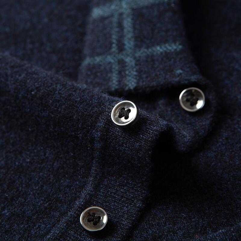 MONTAGUT Men's Merino Wool Business Sweater