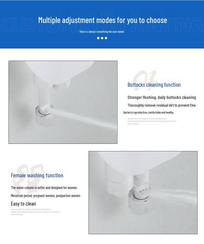 Dual Nozzle Smart Bidet for Home