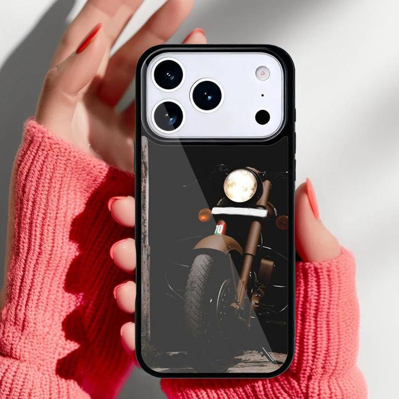 

Best Latest Cool motorcycle Phone Case for iPhone 17 16 15 14 13 Pro Max Back Cover for 12 11 Pro Coque iPhone17 Pro Max