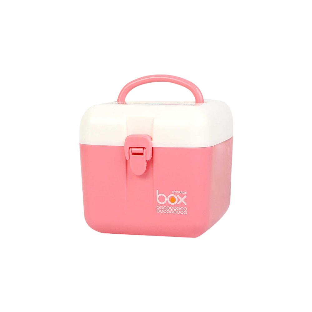 Multi Function Household Portable Double Layer Small Storage Box Toy Stationery Medicine Storage Box Children s Snack Box