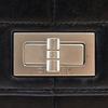 Chanel 2.55 Chocolate Bar Shoulder Bag ChainShoulder Vintage Black Lambskin Women Used