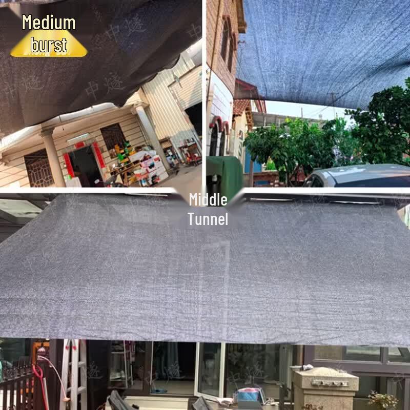 ZhongSui Black Outdoor Dense Sun Shade Net