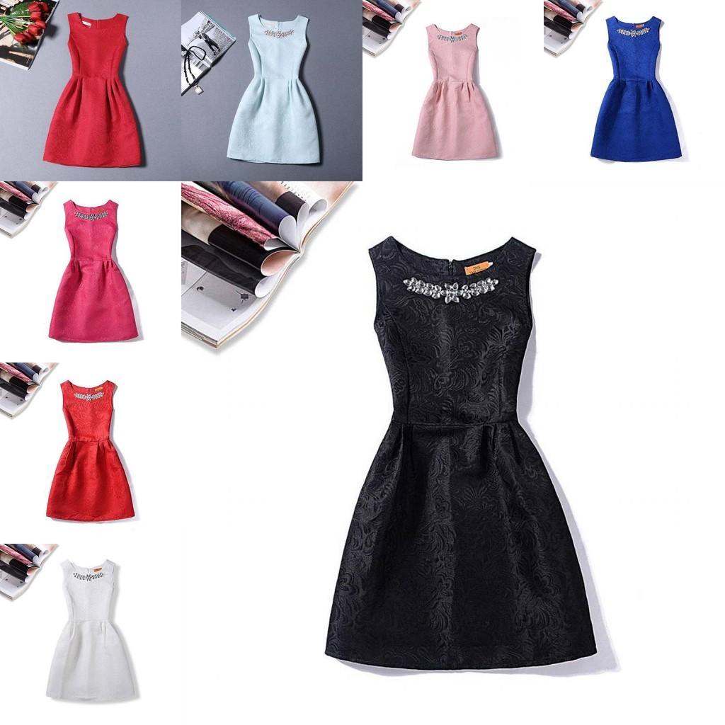 New Princess Style Sleeveless A-line Dress With Flattering Fit And Charming Accessories