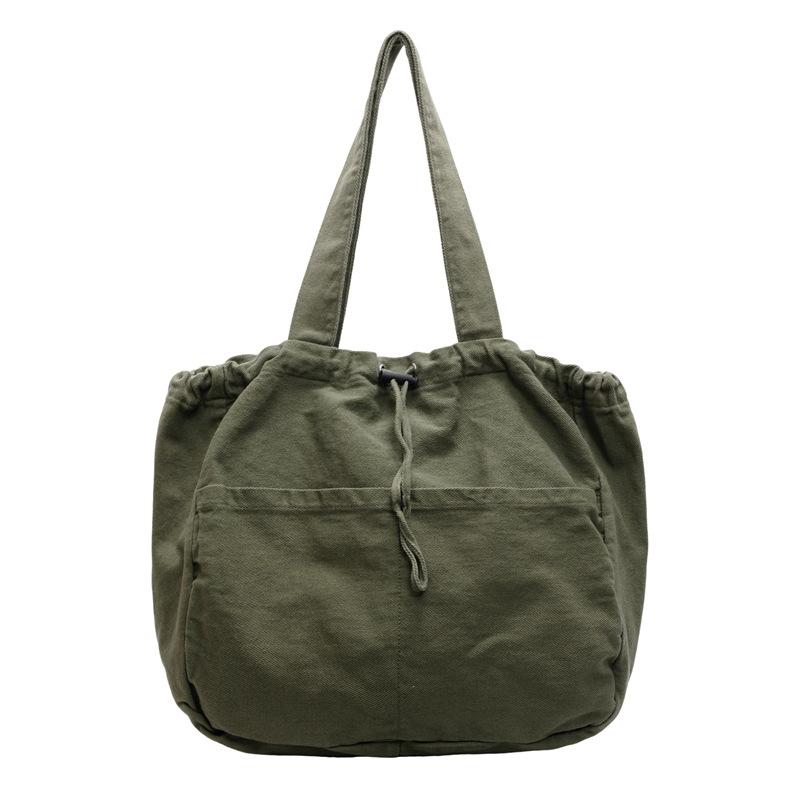 

Большая вместительная сумка через плечо, сумка для студентов, класса, сумка для поездок на работу зелёный