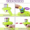 Funny Cat Toy Interactive Launch Pet Training Toy, Teasing Cat Disc Shooters Game For Kitten Flying Disc Shooting Chasing Toys