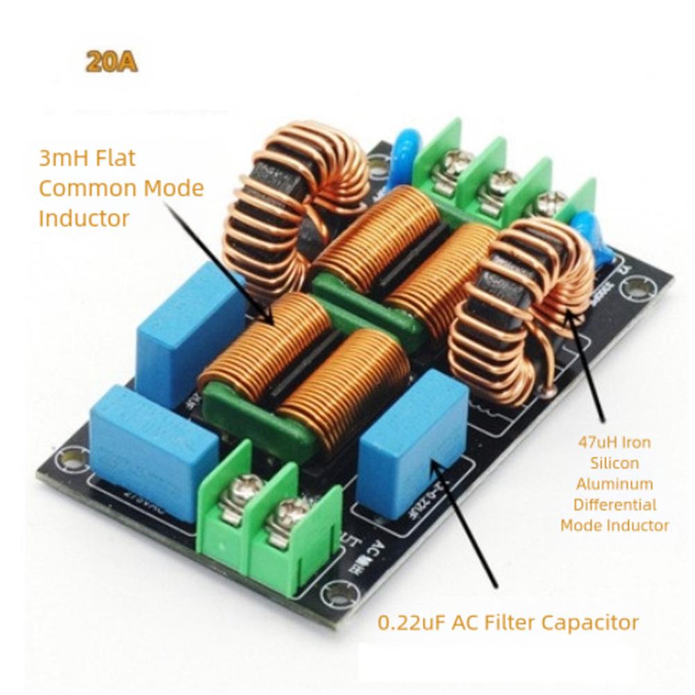 4A20A Three Stage For power Filter for Improved Decoder and For power Performance by Reducing For power Supply Noise