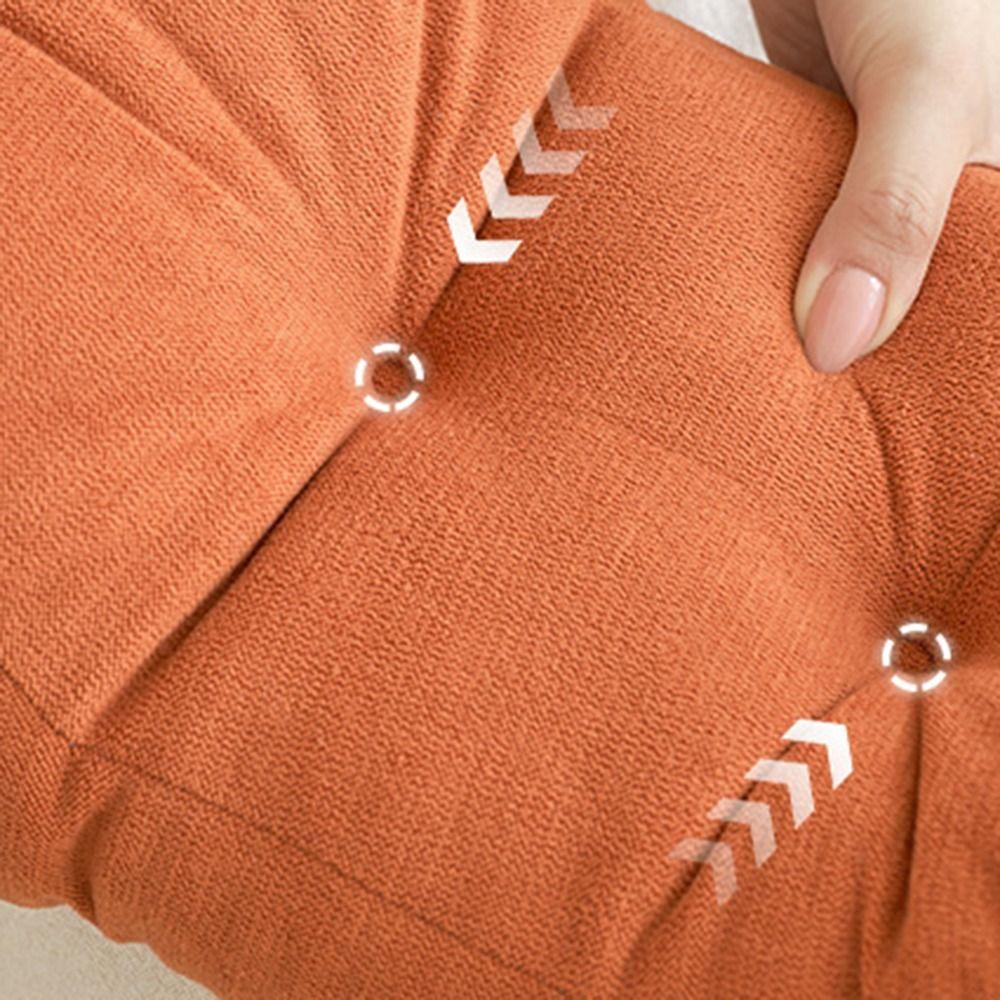 Soft Ergonomic Back Pillow 35x16x20cm Low Back Pain Relief Chair Cushion  for Car Seat Bed