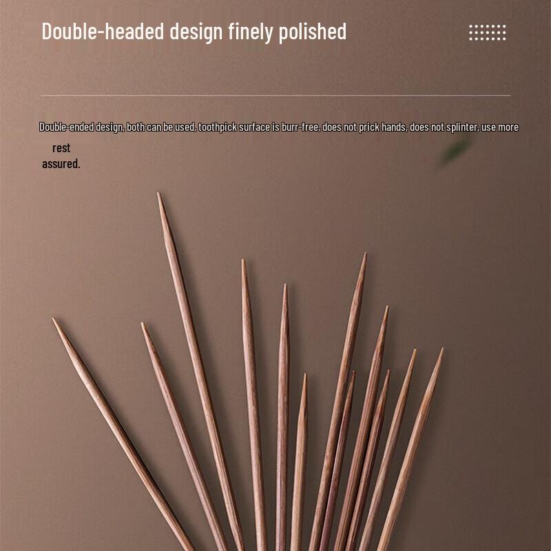 Chahua Disposable Carbonized Toothpicks