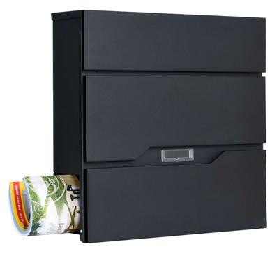 Vidar Black Letterbox