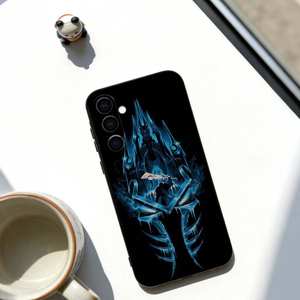 W-Warcraft G-Game Phone Case Soft black For Samsung Galaxy A73,A72,A71,A70,A53,A52,A51