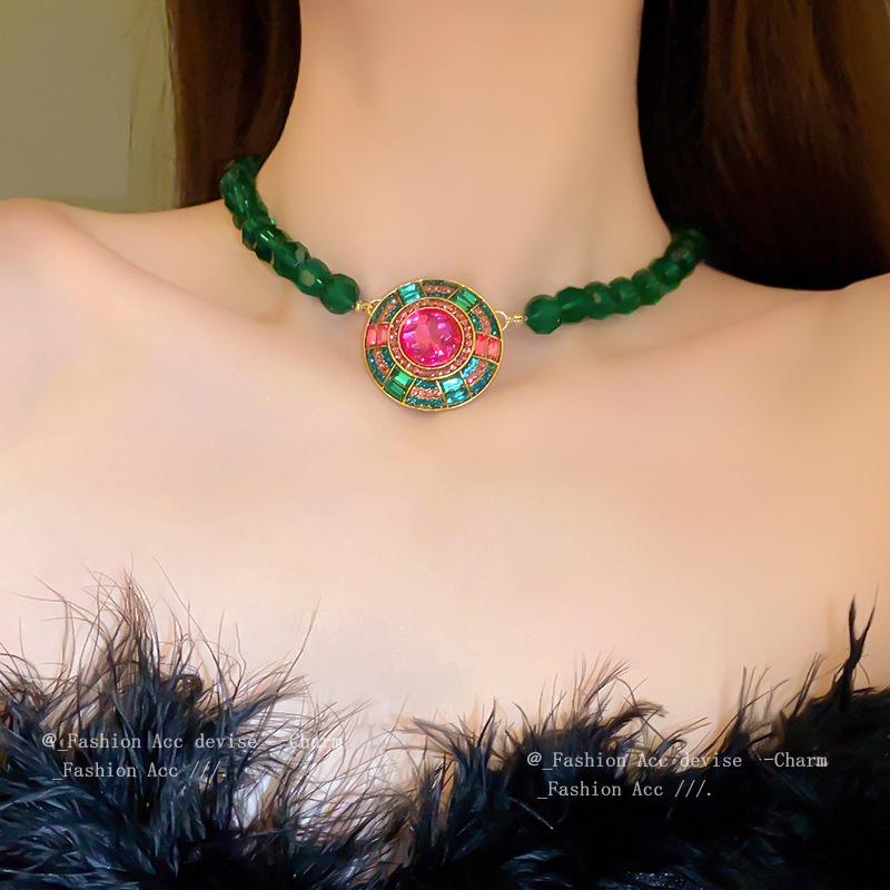 Vintage Silver Needle Diamond Flower Teardrop Earrings - Light Luxury Court Style Fashion Studs for Women