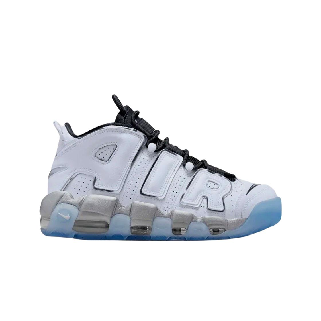 

Женские кроссовки Nike Air More Uptempo бело-серебристый металлик DV7408-100