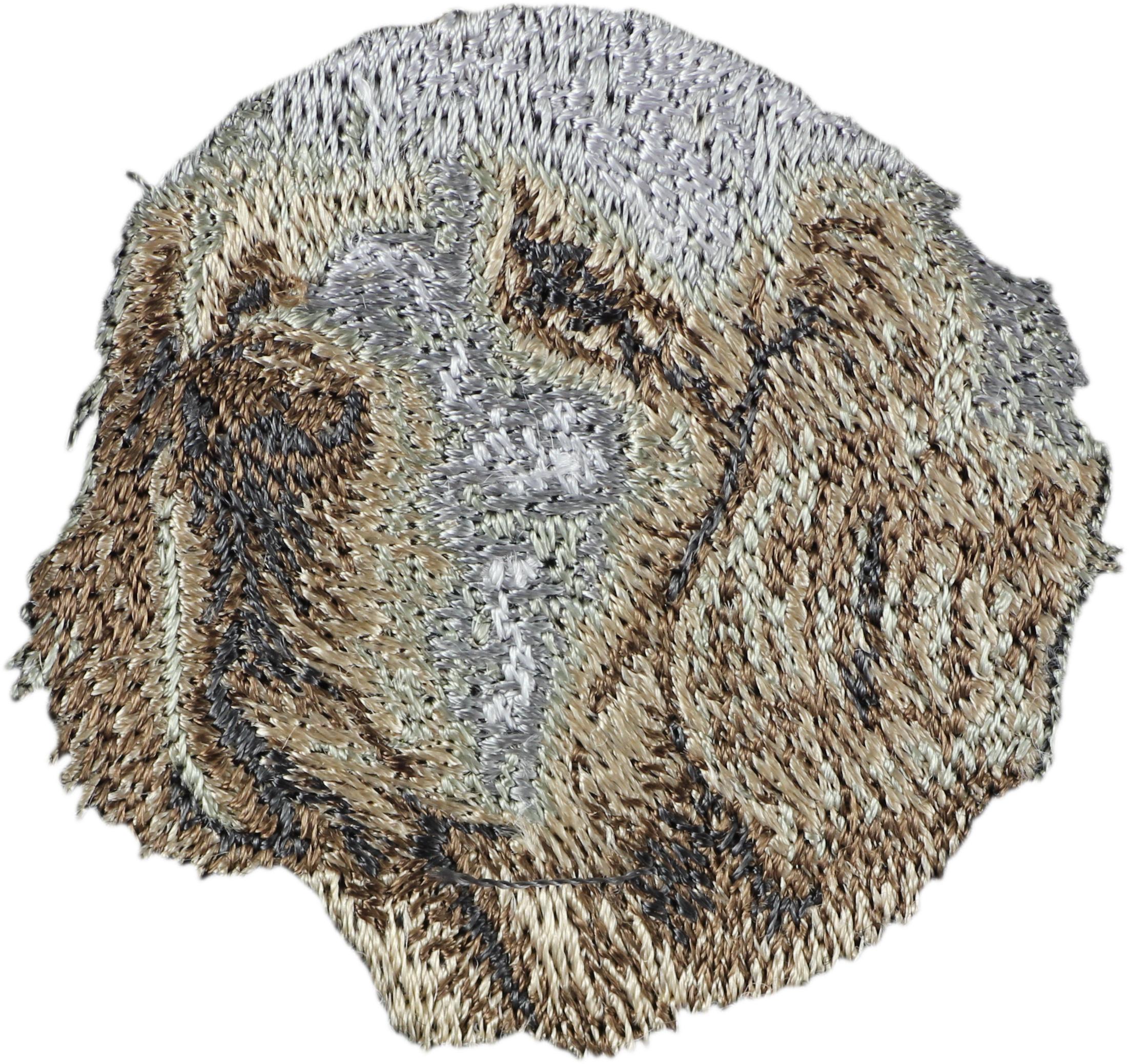 Art-Dog Clumber Spaniel - Dog-Shaped Patch, Embroidered Patch, Unique Decoration For Backpack