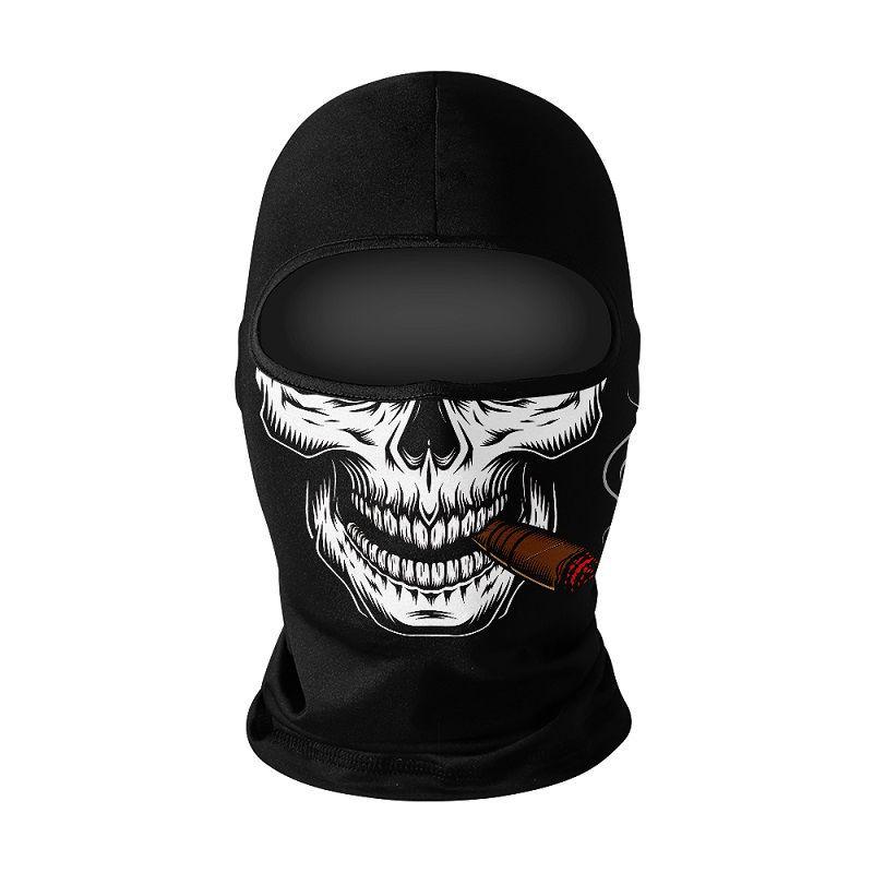 Unisex Ice Silk Breathable Motorcycle Face Mask for Summer Riding & Sun Protection
