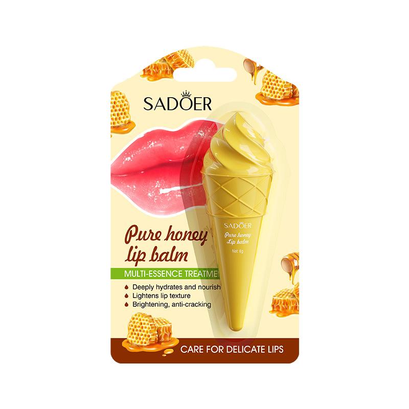 Ice Cream Lipstick 6g Avocado Hydrating Honey Moisturizing Moisturizing Skin Care Products
