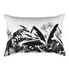 Rectangle Cushion Cover Plant Art Polyester Home Decor Elegant Pillow  For Living Room Sofa 30x50cm