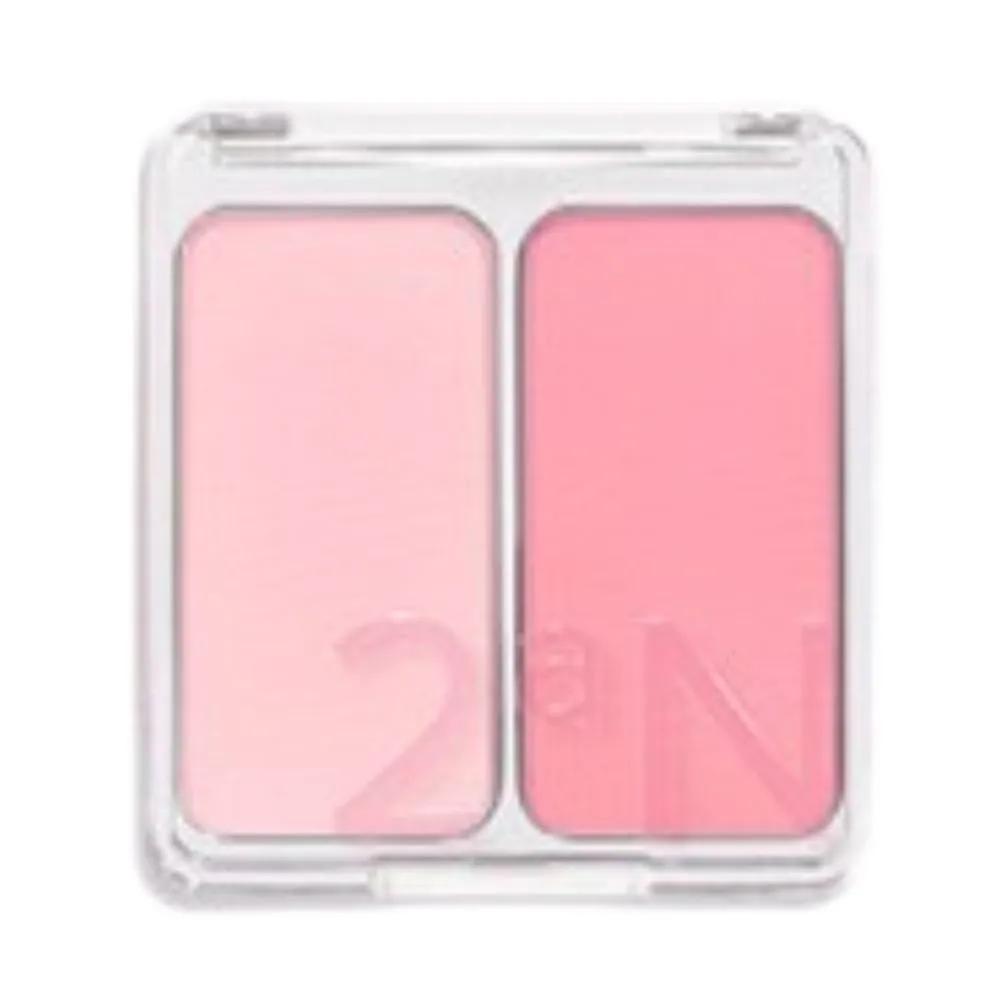 Свотч румян 2aN Dual Matte Cheek Blusher 17 Bubble Heart