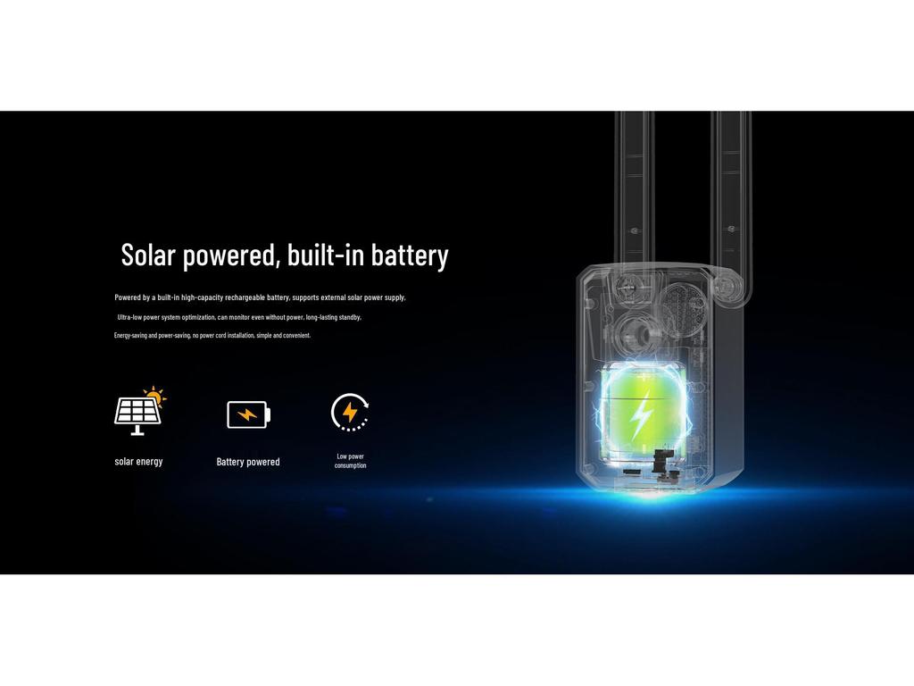 4G Solar-Powered Hunting Camera with HD Infrared Night Vision