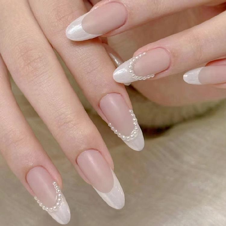 Pearls Nail Charms 3d Nails Art Decorations Flat Back Half Round Nail Pearls