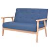 Day and Night - Day and Night 2-seater Sofa In Blue Fabric