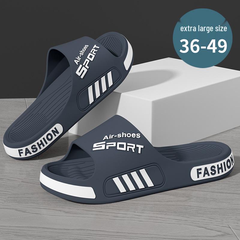2025 Men's Plus Size Non-Slip Thick Sole Sandals - Summer Outdoor Sports Slippers