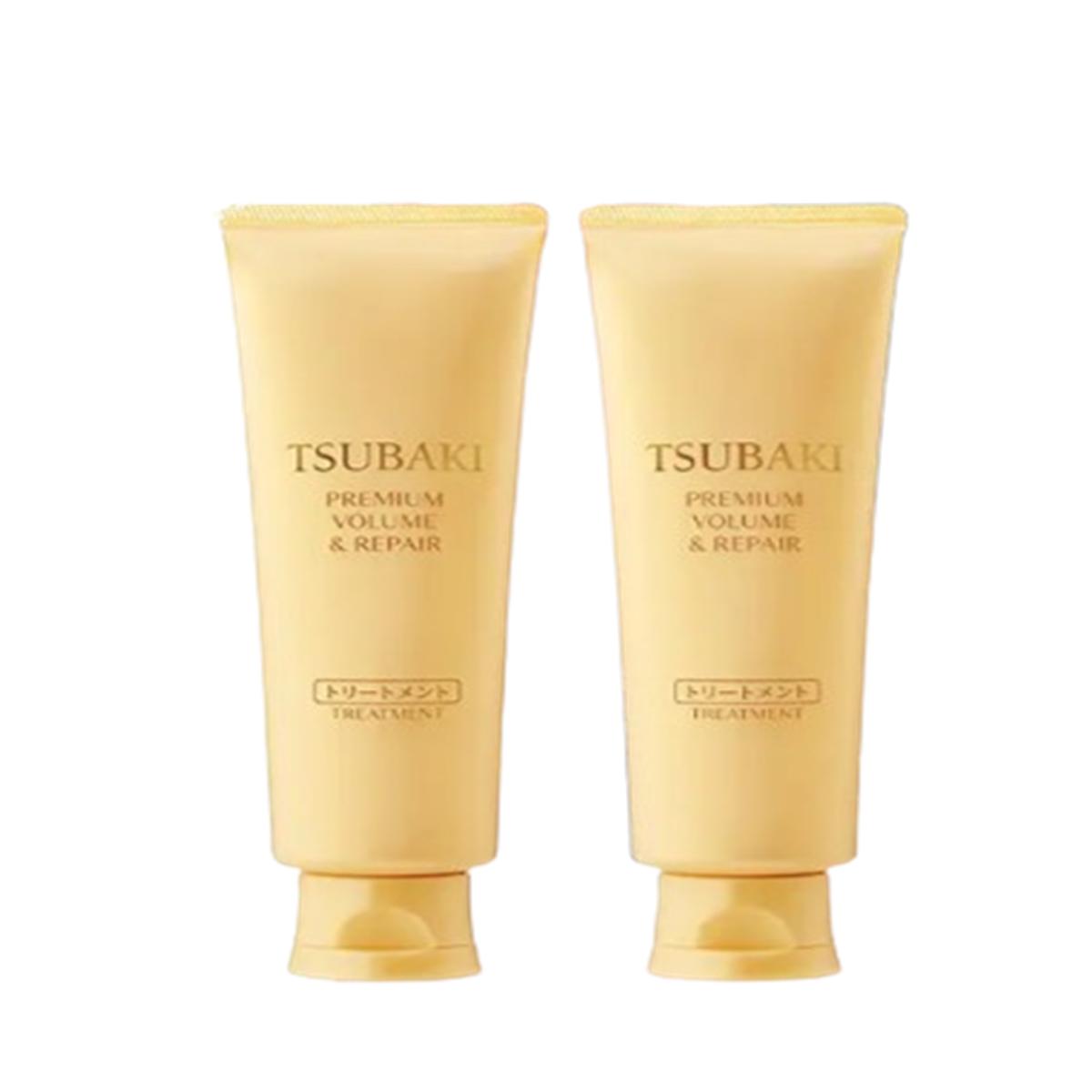 Tsubaki Premium Volume & Repair Treatment for Damaged Hair 160g x 2pcs