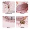 Women Pearl Chain Princess Underarm Bag With Bow And Rhinestone Lolita Shoulder Crossbody Sweet Fashion Daily Handbag