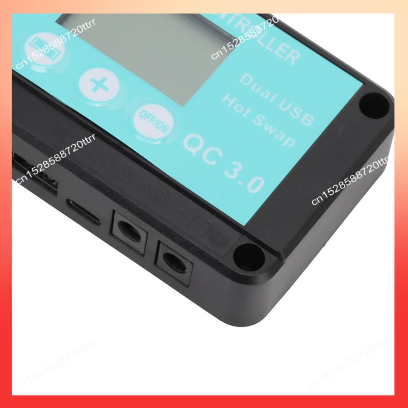 

ABNR MPPT Solar Charge Controller Multiple Protection Solar Solar QC3.0 Controller With LCD Screen