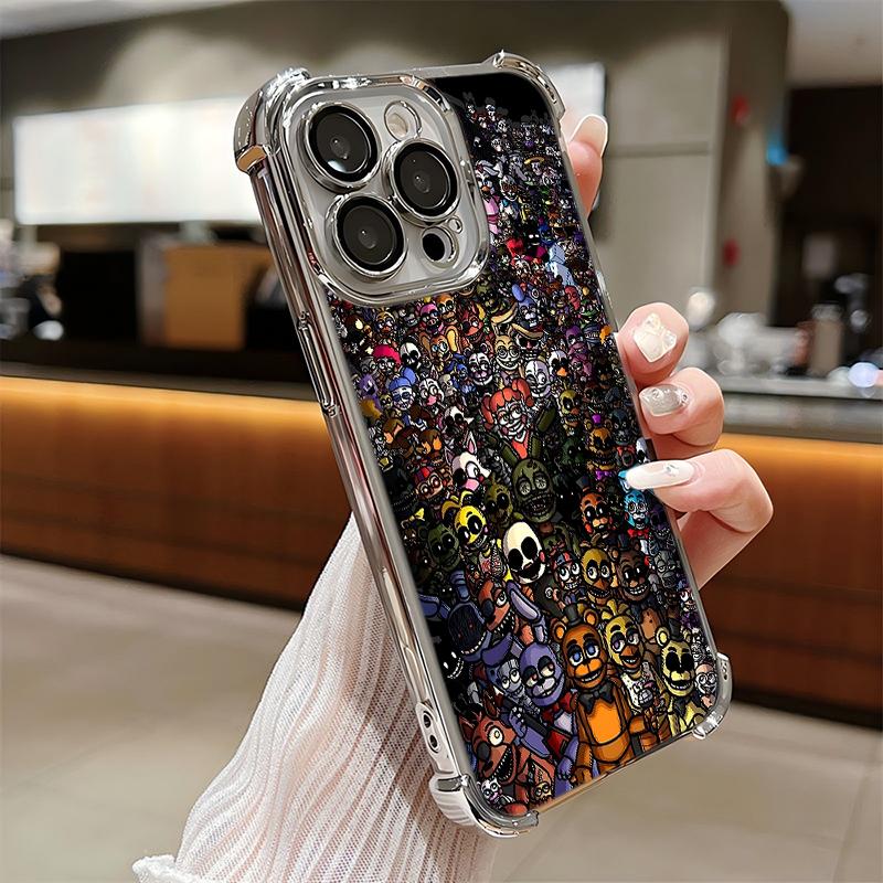 Чехол для телефона с покрытием F-Fnaf Five-Nights-At-Freddys для Samsung S26 S25 S24 S23 S22 S21 S20 FE Note20 Edge Plus Ultra 4G Противоударный Samsung S22 Ultra 5G