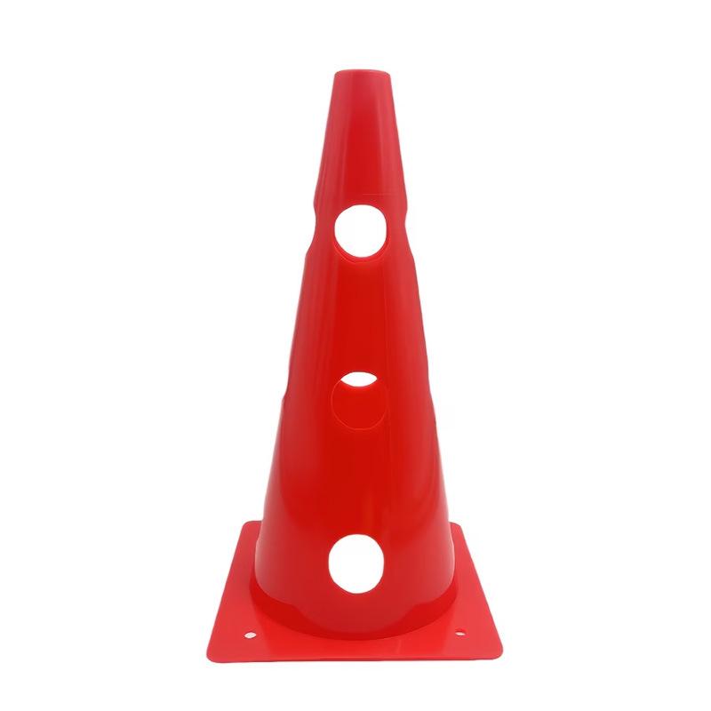Multi-Functional Marker Barrel: Cone-Shaped Training Obstacle with Holes for Sports and Drills