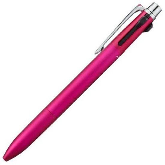 Mitsubishi Pencil Jetstream Prime Knock-type 3-color Ballpoint Pen SXE Barrel Color Pink