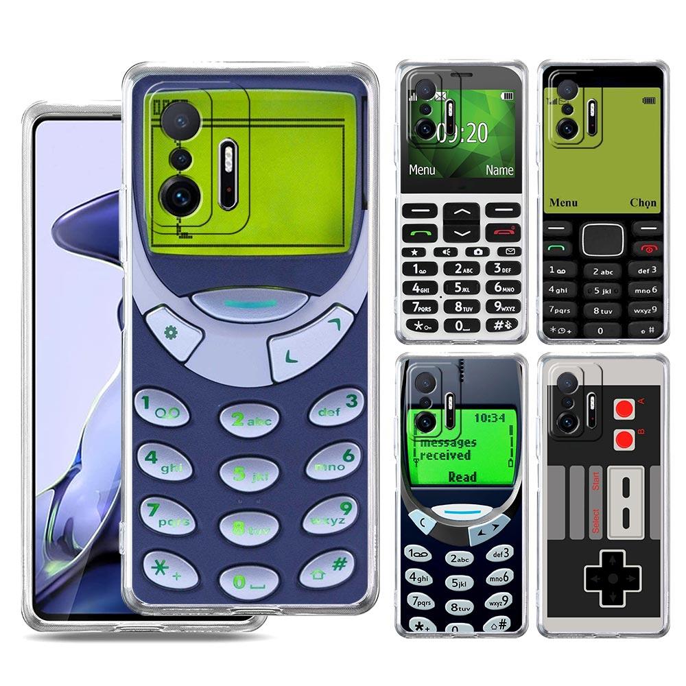 Retro-Kamera-Spiele Kassettenrekorder Handyhülle Für Xiaomi 14 15 13 14T 13T 12T 11T Pro 12 11 Lite Poco X7 X6 X5 X3 NFC F7 F6 Hülle