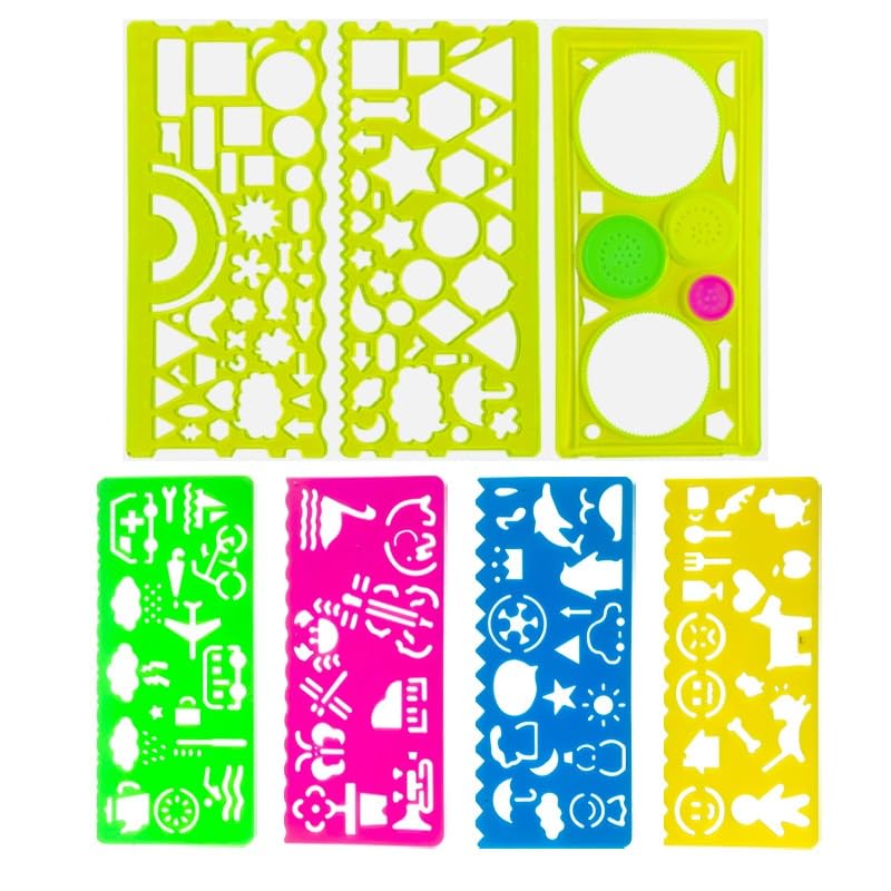 

Дизайн линейки шаблон чертеж чертеж набор из 7 предметов