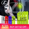 Embleme 4 Stück/Set Auto Reflektierende Sicherheitsstreifen Aufkleber Für Lexus ES RX LS IS NX CT LX IS250 IS200 CT200H GS300 LS430 RX450H LX57 ADS1