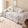 Cartoon Cat Sofa Cover Cloth Four Seasons Universal Non-Slip Chenille Cushion Anti-Scratching Full Covered Sofa Cover Cover Towel