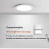 LED-Downlight Dimmbar 3W 6W 9W 12W Quadratisch Rund LED-Spotlicht AC110V/220V Deckenlicht Innen Einbau-Downlight