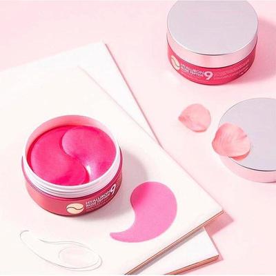 HYALURON ROSE PEPTIDE 9 AMPOULE EYE PATCH, Anti-Aging, Korean Cosmetics, Kbeauty, Sample