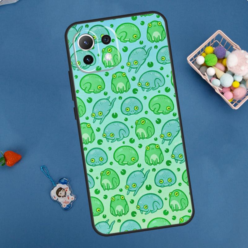 Cartoon Frogs Case For Xiaomi 14T Pro 13T 11T 12T 13 14 15 Ultra POCO X7 Pro X3 X5 X6 F5 F6 M6 Pro Cover