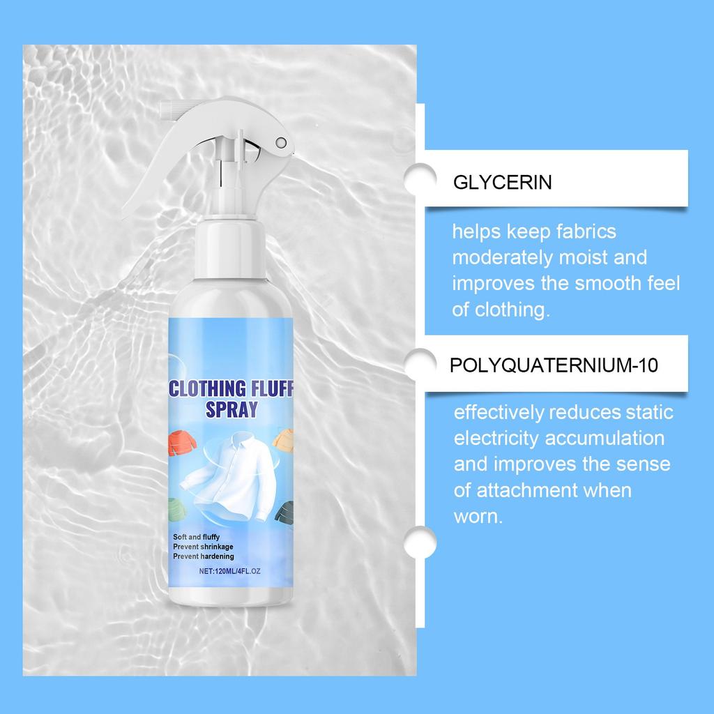 Wrinkle Spray And Static Spray Can Reduce Wrinkles On Clothes, Making Them Smooth, Refreshing And Non Sticky,120ml