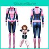 Mijn Boku No Hero Academia Ochaco Uraraka Bodysuit Jumpsuit Premium Kwaliteit Anime Cosplay Kostuum Voor Fans