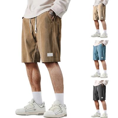 Men's Summer Casual Shorts Men's Fashion Sports Textured Shorts