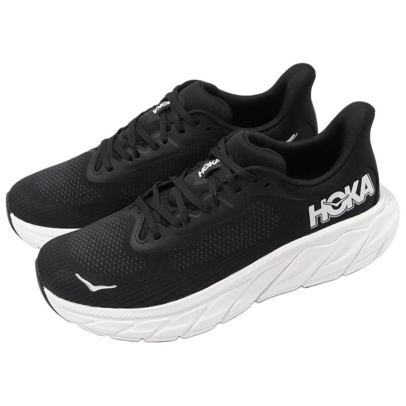 HOKA ONE ONE Arahi 7 2E Wide 'Black White' Sneakers 1147870-BWHT