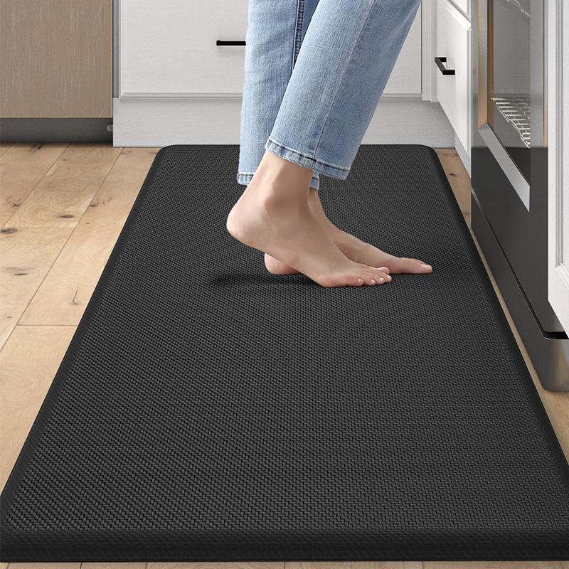 2026 Thickened Kitchen PU Leather Non-Slip Floor Mat Oil-proof Floor Mat Household Disposable Wipeable Long Carpet Mat