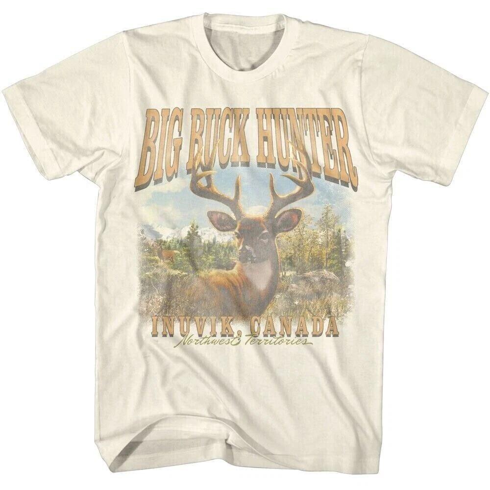 Big Buck Hunter Whitetail Deer Men s T Shirt XL