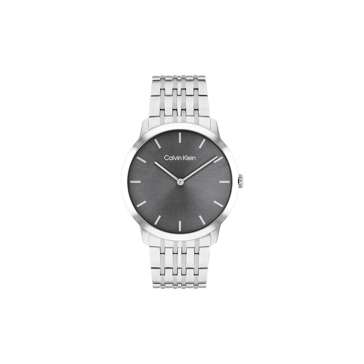 Calvin Klein Quartz Watch Steel Band Gray Dial Men watches 25300006 25300006